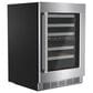 Thor Kitchen 24" Undercounter Dual Zone Wine Cooler in Stainless Steel, , large