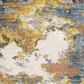 Oriental Weavers Caravan Clouds Prevail 9"10" x 12"10" Yellow and Blue Area Rug, , large