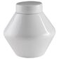 Ashley Domina Small Jar in White, , large