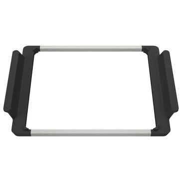Blanco Inteos Accessories Holder in Black and Stainless Steel, , large