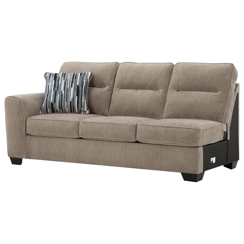 Ashley Olten 2-Piece Right Facing Sectional with Chaise in Mocha, , large