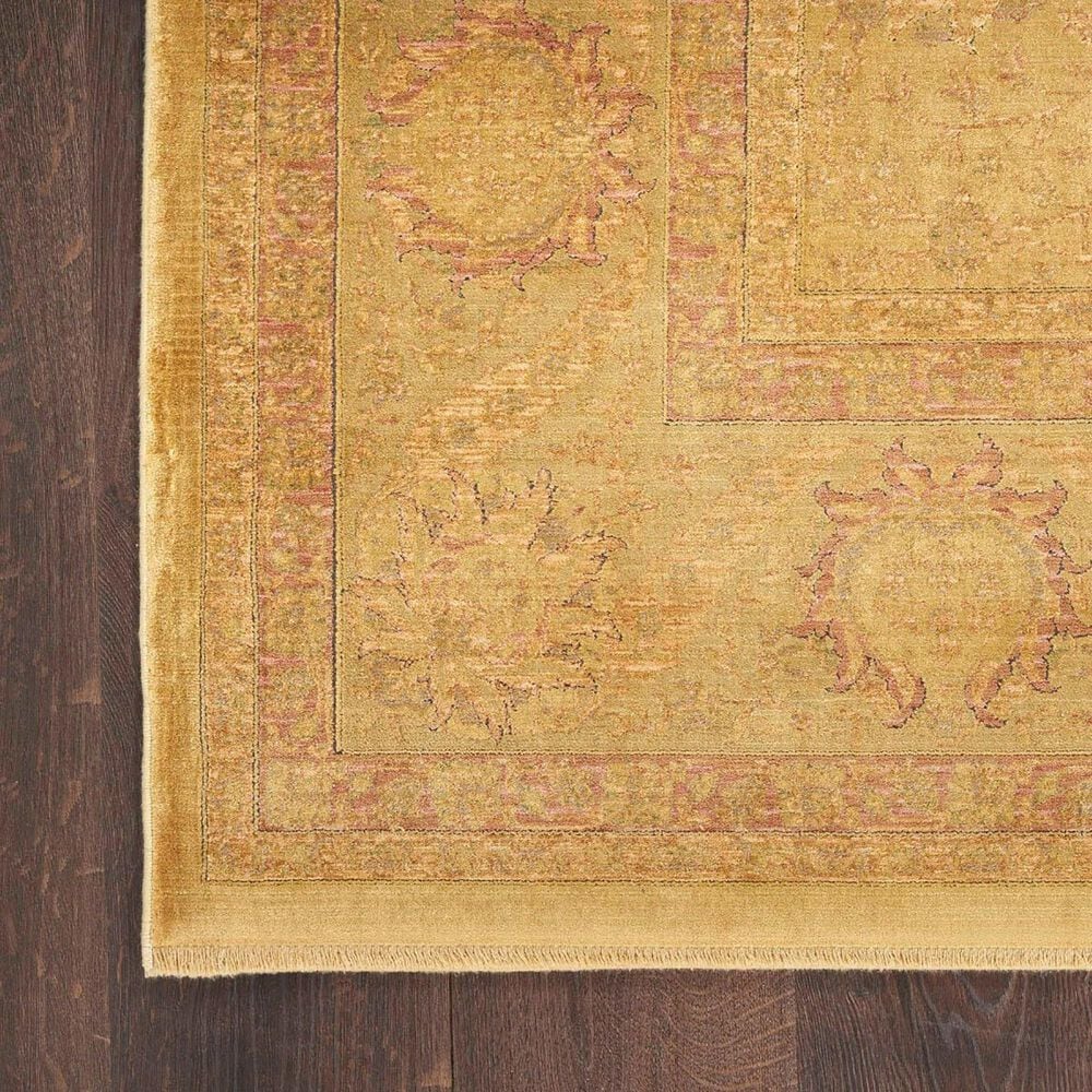 Nourison Luxurious 8&#39; x 10&#39; Gold Area Rug, , large