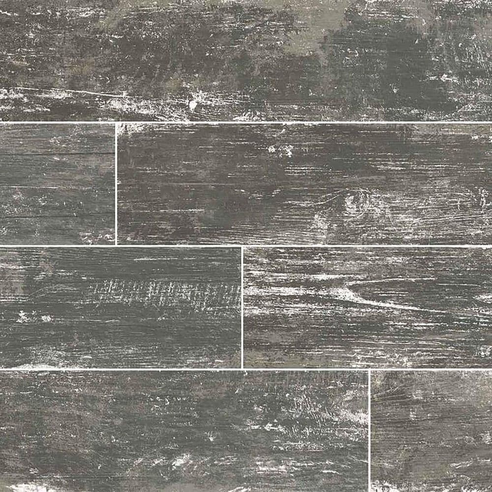 MS International Vintage Silver 8" x 36" Porcelain Tile, , large