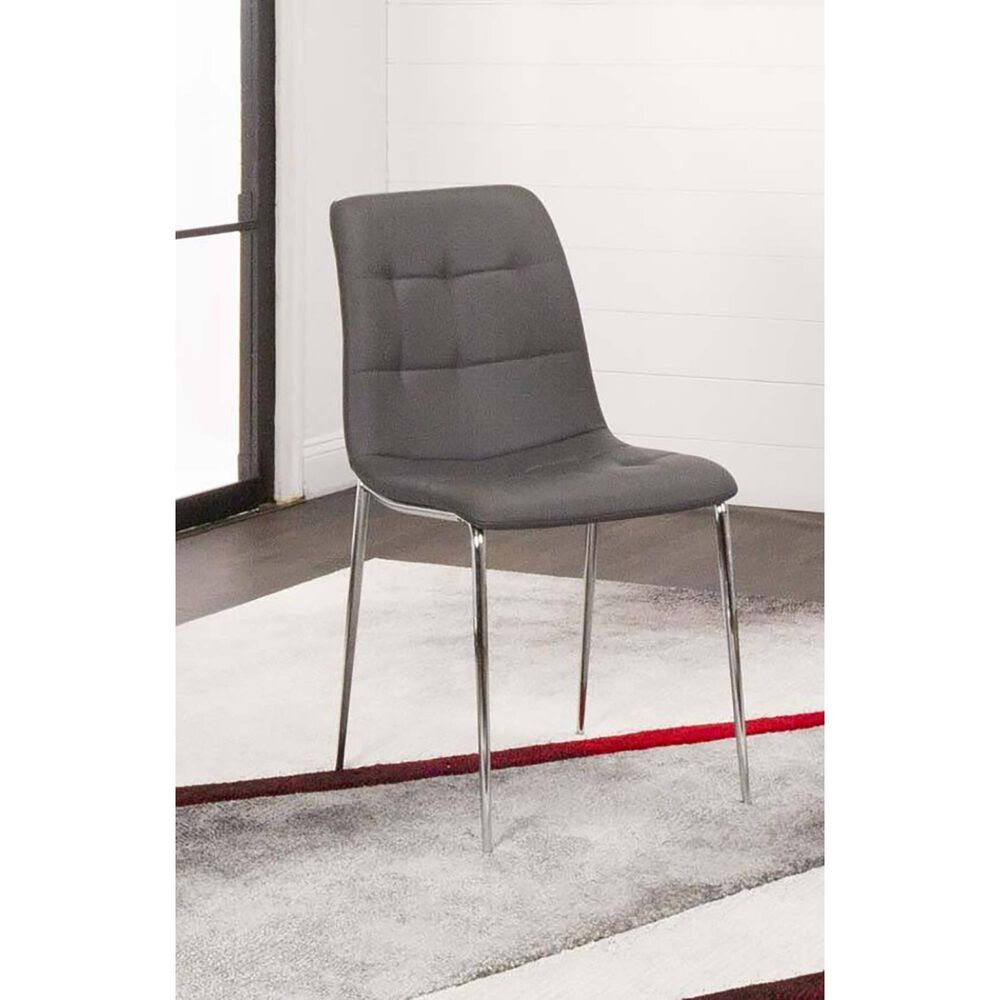 Penny Lane Sparky Side Chair in Chrome, , large