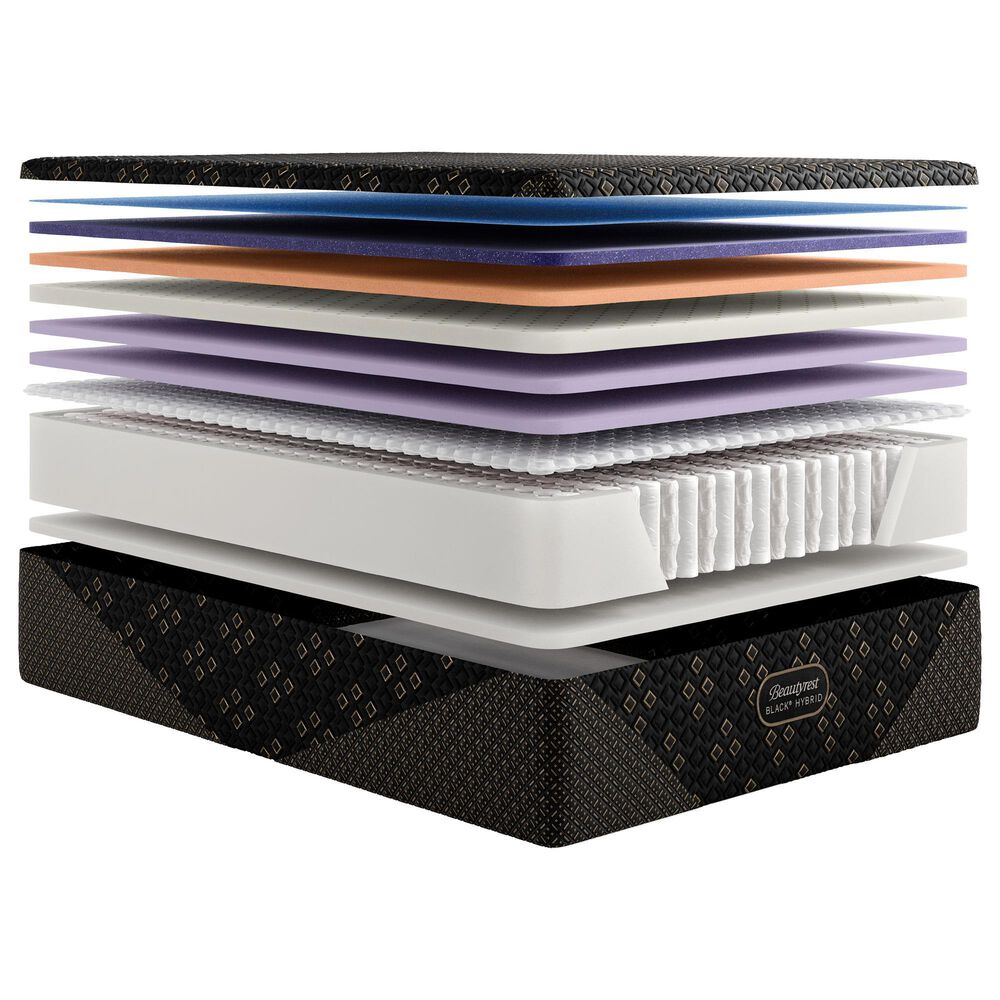 Beautyrest Black Hybrid 2026 Series 4 XCS Medium Flex Head King Mattress, , large