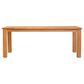Linon Home Decor Carenen 80" Outdoor Dining Table in Natural, , large
