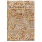 Surya Mona Lisa Abstract 5"3" Round Tan, Mustard, Olive, Sage, Brick Red, Dark Blue and Burgundy Area Rug, , large