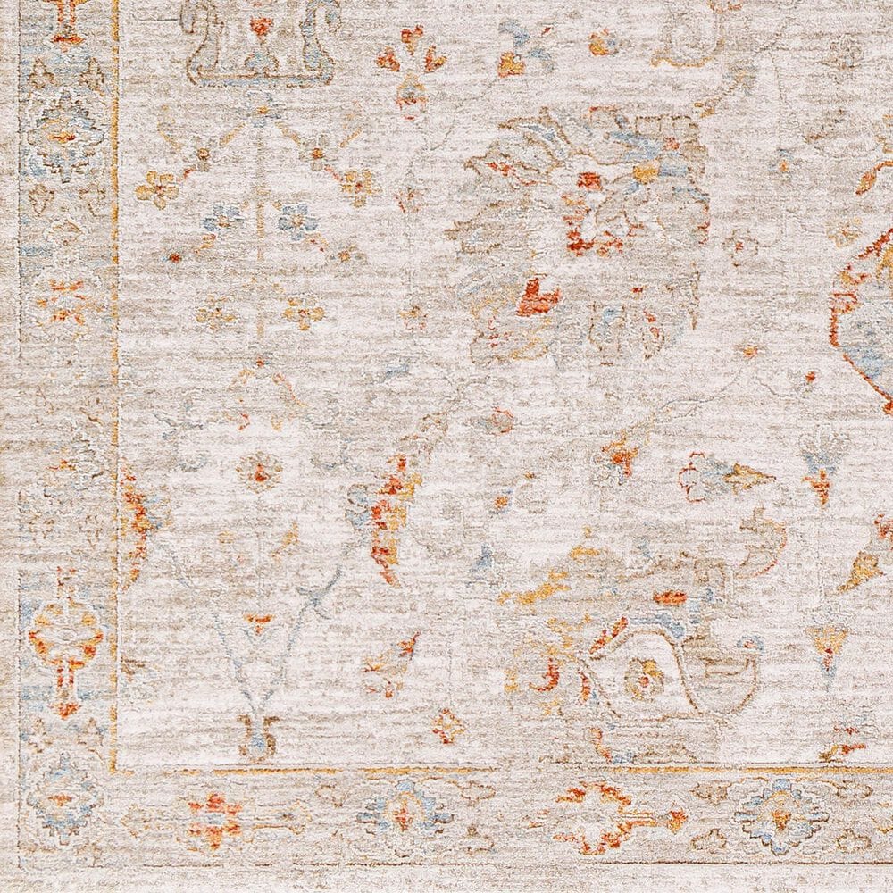 Surya Avant Garde 2&#39; x 3&#39; Orange, Blue and Beige Area Rug, , large