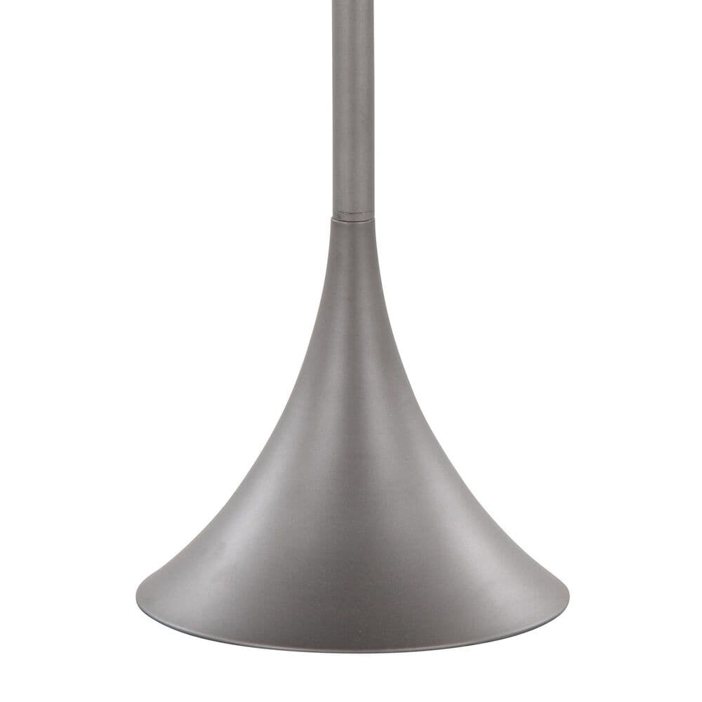 LumiSource Marla Floor Lamp in Cast Iron and Clear (Set of 2), , large