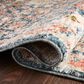 Loloi II Saban SAB-03 2"7" x 4" Navy and Rust Area Rug, , large