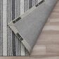 L&R Resources Bergen 5" x 7"9" Dark Gray and Ivory Area Rug, , large