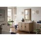 James Martin Vanities Portland 48" Single Vanity in White Washed Walnut with 3 cm Arctic Fall Solid Surface Top, , large