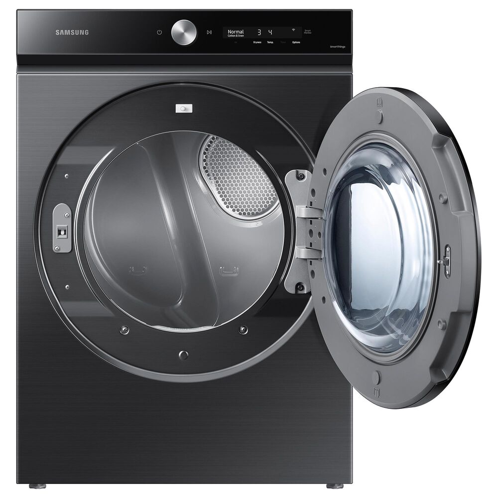 Samsung 7.6 Cu. Ft. Ultra Capacity Gas Dryer with AI Smart Dial in Brushed Black, , large