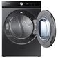 Samsung 7.6 Cu. Ft. Ultra Capacity Gas Dryer with AI Smart Dial in Brushed Black, , large