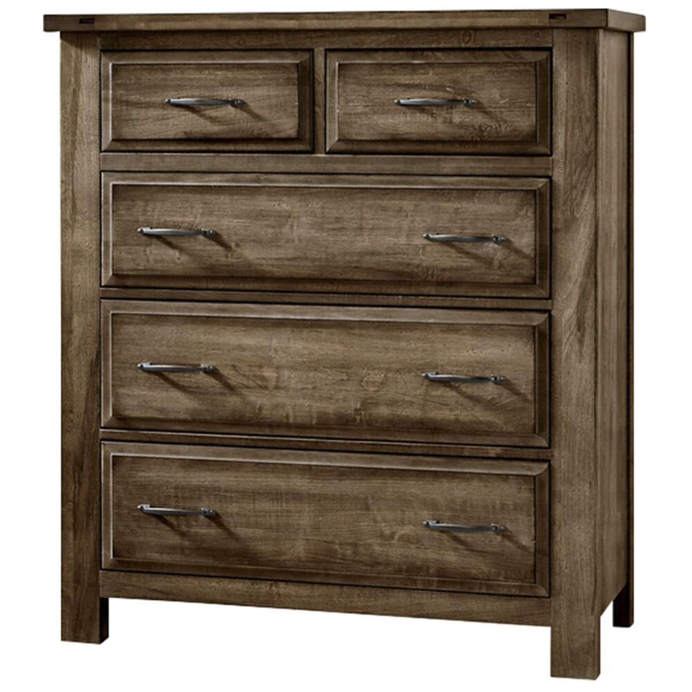 Viceray Collections Maple Road 5 Drawer Chest in Maple Syrup, , large