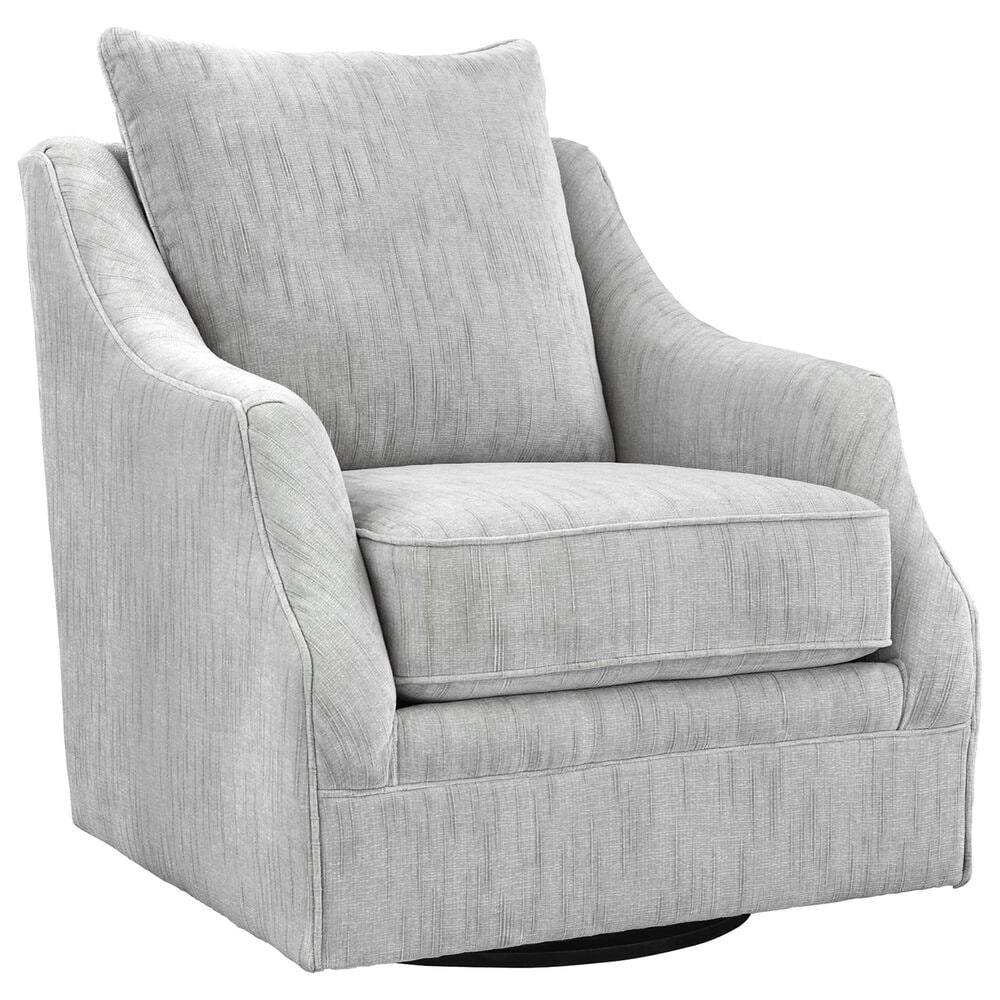 Ashley Gubbins Swivel Accent Chair in Gray, , large