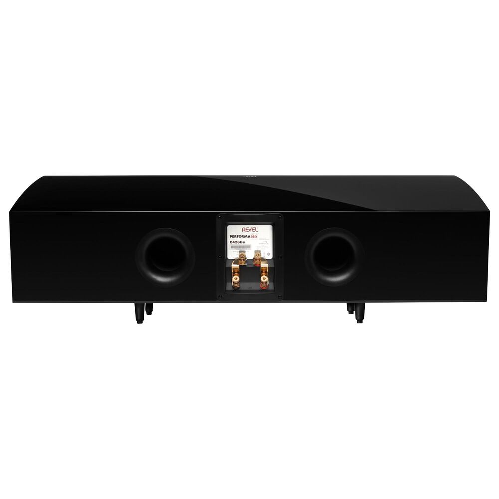 Revel 3-Way Quadruple 6.5&quot; Center Channel Loudspeaker in Black Gloss, , large