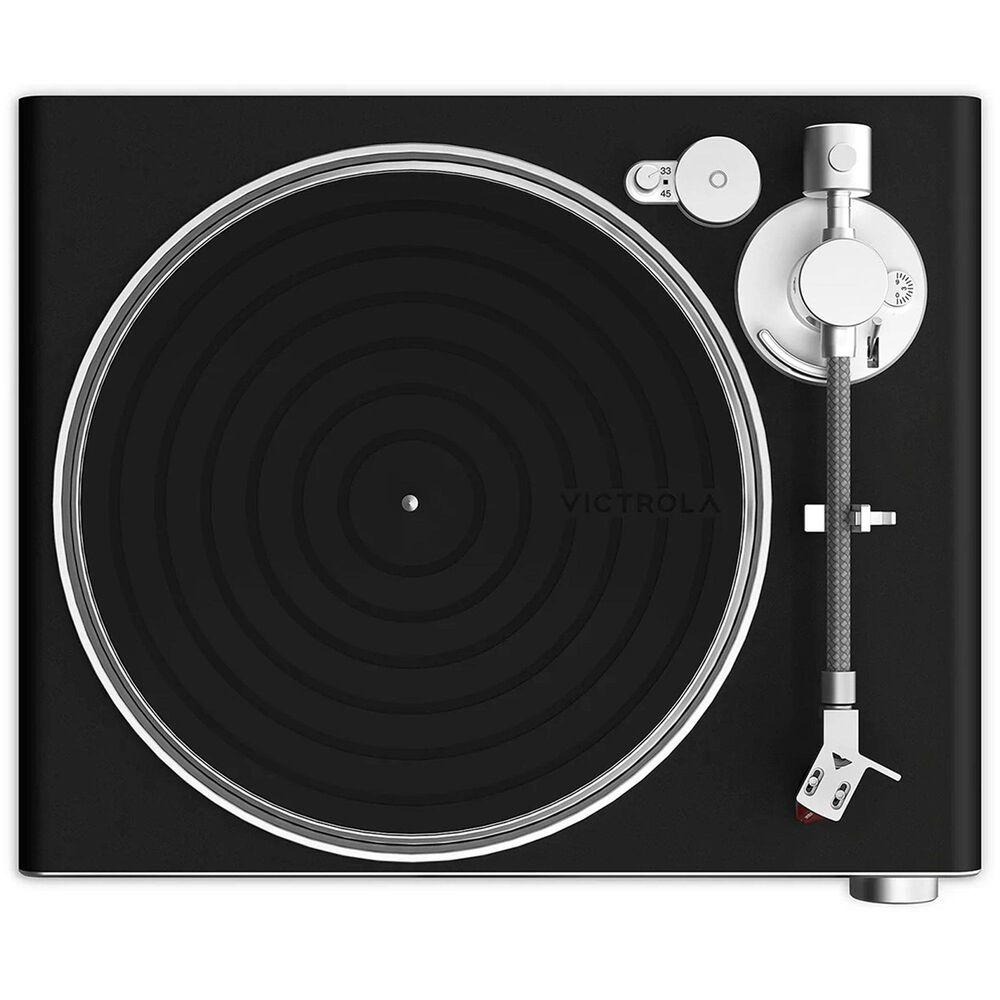 SONOS Five Wireless Speaker in Black with Victrola Stream Carbon Turntable, , large
