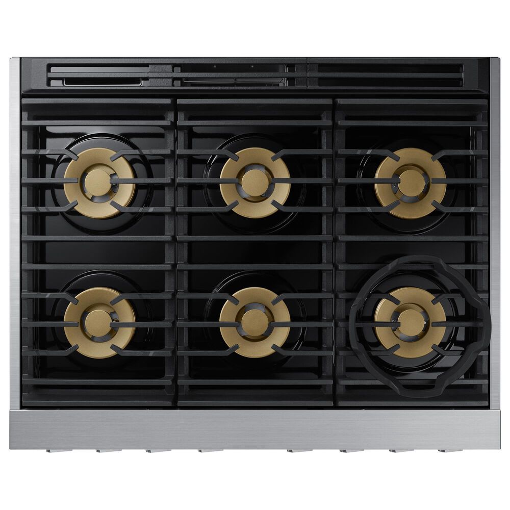 Dacor 36" Professional Gas Range in Silver Stainless Steel, , large