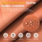 Sunwell Garden 22" Outdoor Seat and Back Cushion Set in Orange, , large