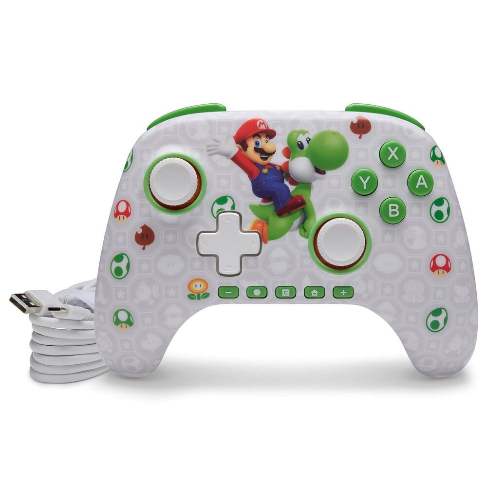 PowerA Advantage Wireless Controller for Nintendo Switch 2 with Mario and Yoshi Style in Multicolor, , large