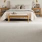 Shaw Tonal Comfort II Carpet in Whitewashed Frame, , large