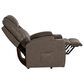 Linon Home Decor Peoria Power Lift Recliner in Mushroom, , large