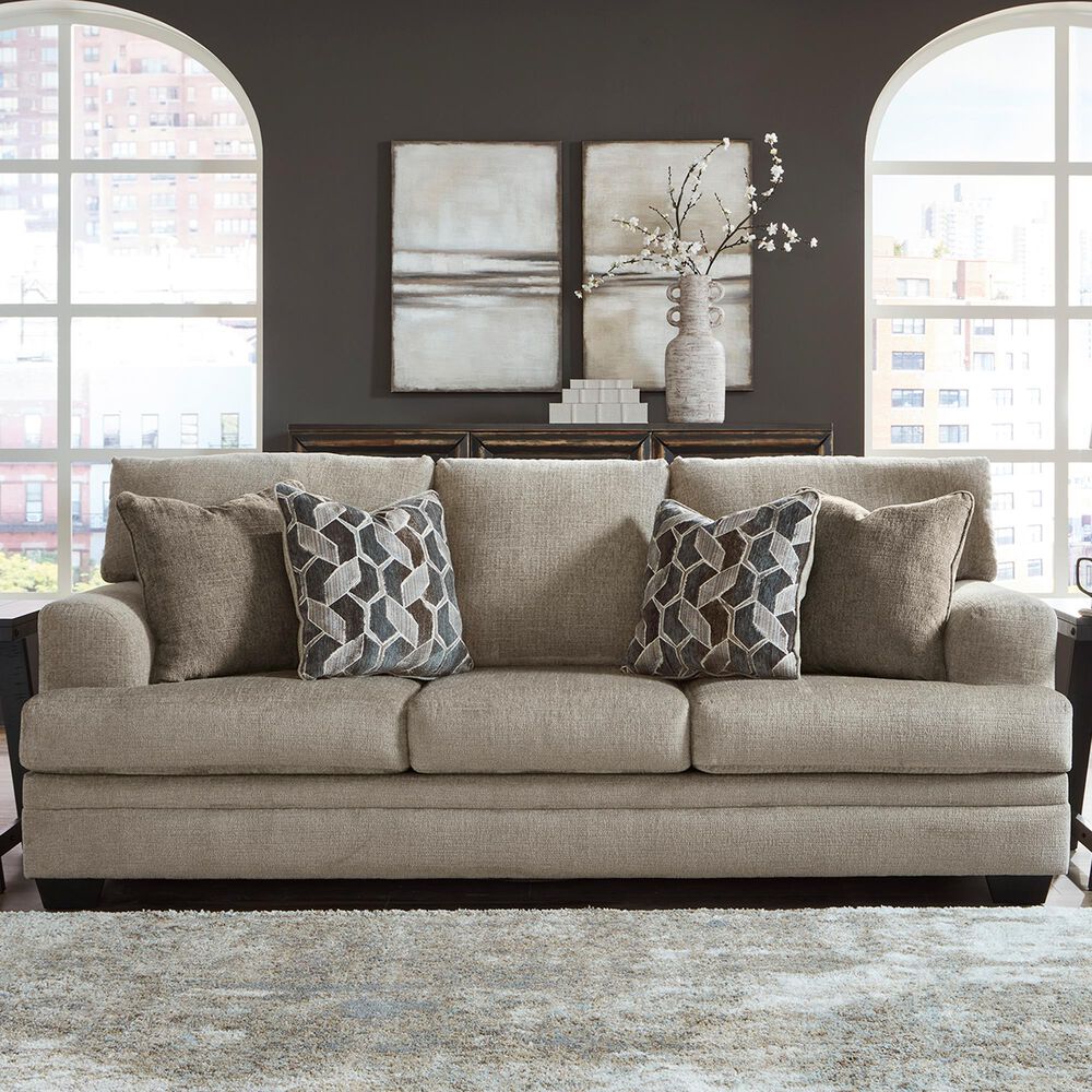 Ashley Stonemeade Stationary Sofa in Taupe, , large