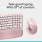 Logitech Ergo Wave Keys and Lift Combo in Rose, , large