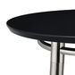 OSP Home Brooklyn End Table in Black and Brushed Nickel, , large