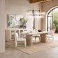 Classic Home Danson Side Chair in Fallow Ivory, , large