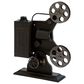 Maple and Jade Camera Film Decorative Sculpture in Matte Black and Bronze, , large