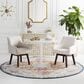 Surya Harput HAP-1000 5"3" Round Saffron and Gray Area Rug, , large
