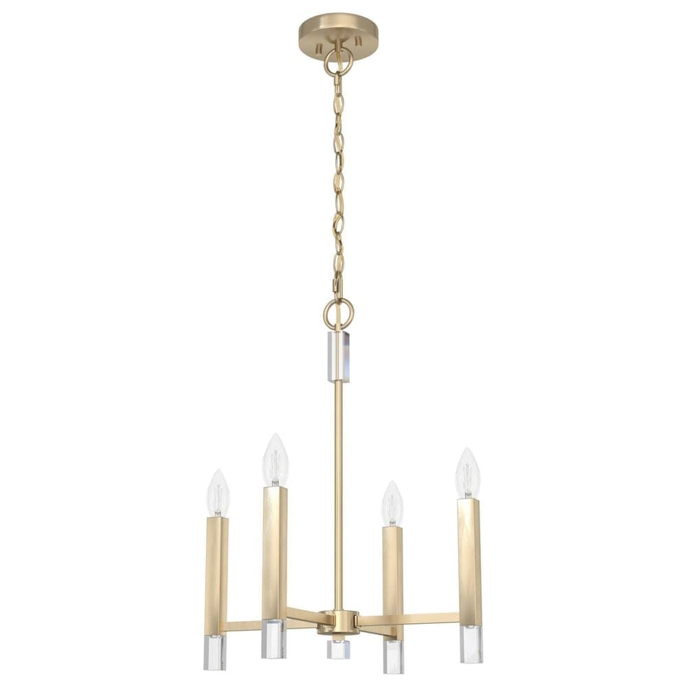 Hunter Sunjai 4-Light Pendant in Alturas Gold, , large