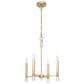 Hunter Sunjai 4-Light Pendant in Alturas Gold, , large