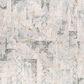Surya Dresden Taupe, Off-White, Dusty Sage, Deep Teal, Light Gray, Mustard and Ink Blue 7"10" Round Area Rug, , large