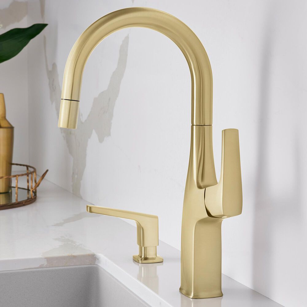 Blanco Rivana Bar Faucet 1.5 GPM in Satin Gold, , large