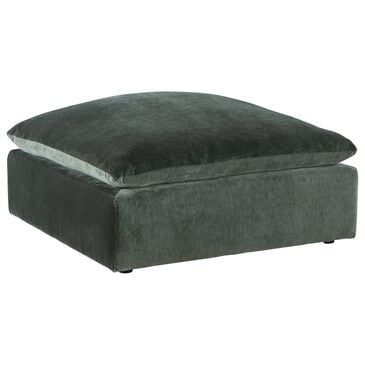 Ashley Carriage View Oversized Accent Ottoman in Jade, , large