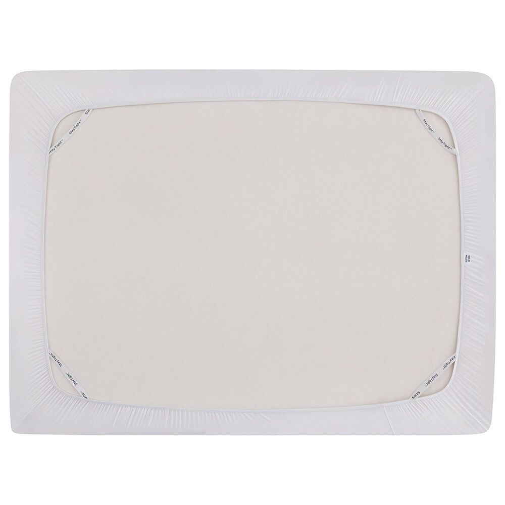 Tempur-Pedic Breeze 5-Piece Flex Split Head King Cooling Sheet Set in White, , large