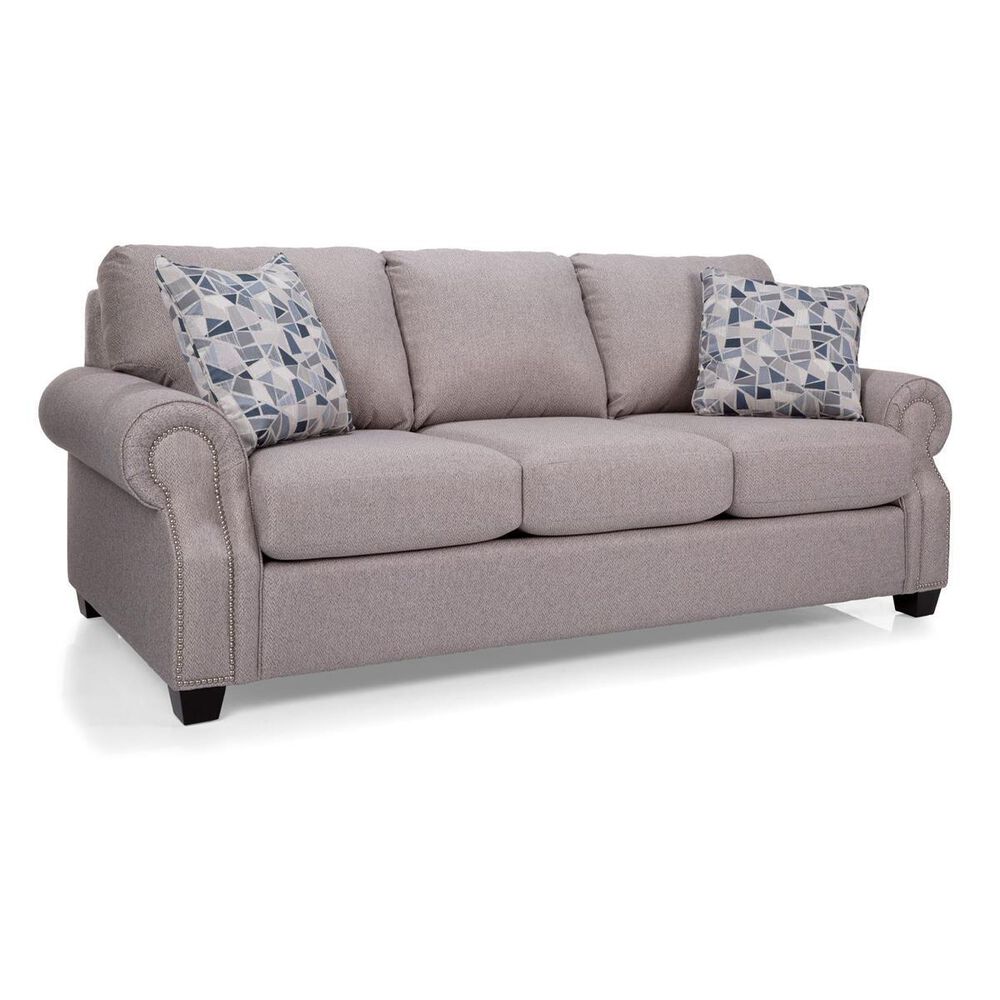 Decor-Rest Furniture Stationary Queen Sleeper in Vica Grey, , large