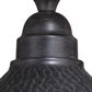 Vaxcel Outland 1-Light Outdoor Semi Flush in Aged Iron and Light Gold, , large