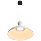 Golden Lighting Aethera 22" 1-Light LED Pendant in White Sandstone, , large