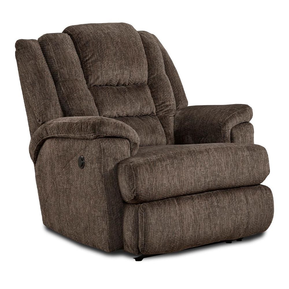 Homestretch Big Man Sierra Power Recliner in Java, , large