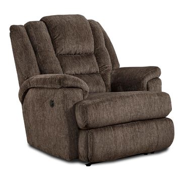 Homestretch Big Man Sierra Power Recliner in Java, , large