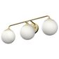 Hunter Hepburn 3-Light Vanity in Painted Modern Brass, , large