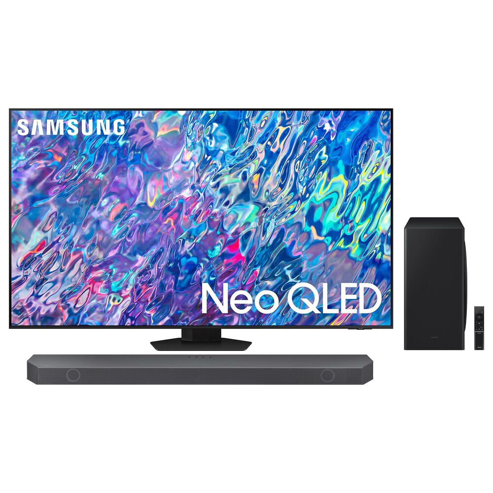 Samsung 75" Class QN85B 4K Neo QLED HDR - Smart TV with 5.1.2 Channel Soundbar, , large
