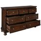Millenium Porter 4-Piece Queen Storage Bedroom Set in Rustic Brown, , large