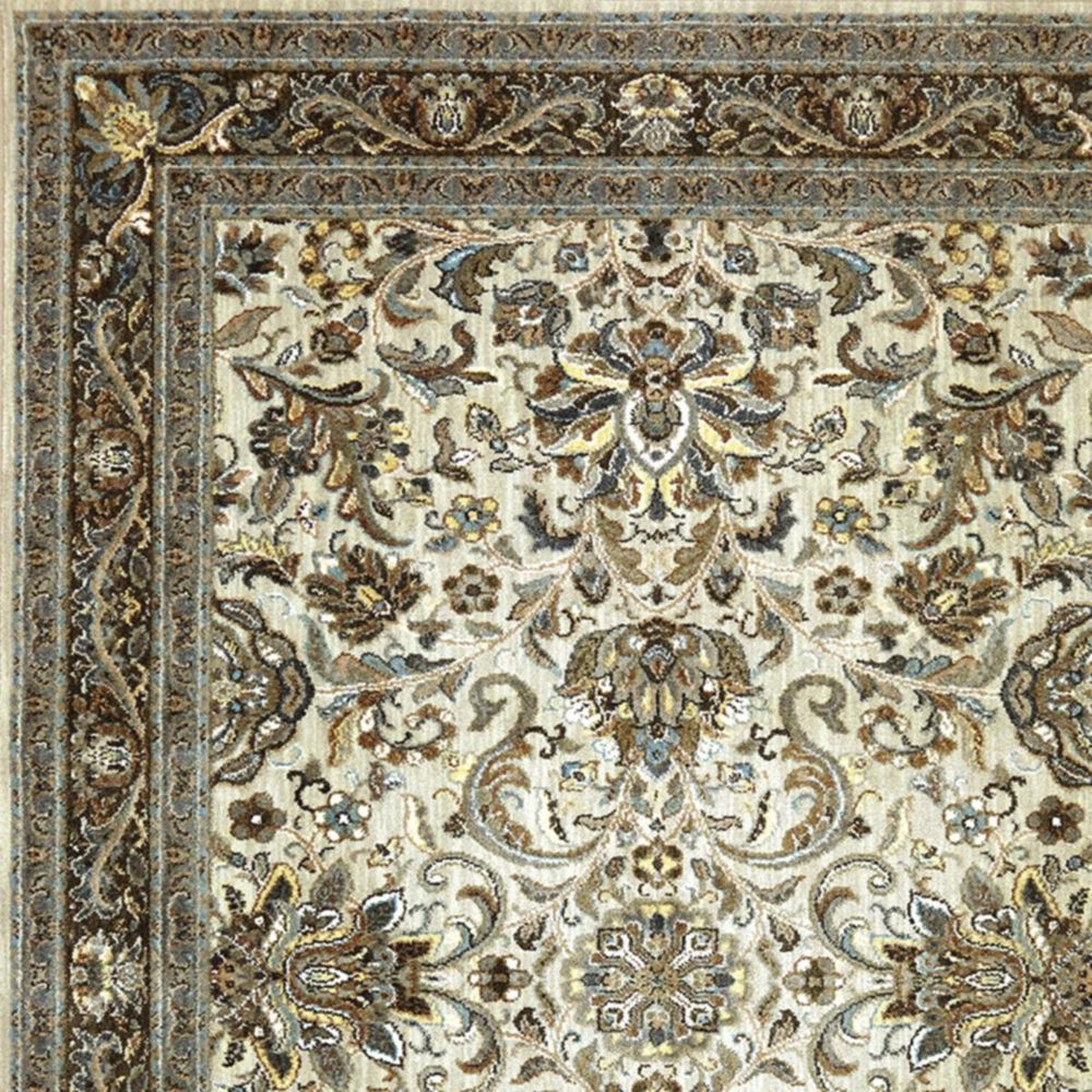 Karastan Euphoria Newbridge 90262471 8' Round Sand Stone Area Rug