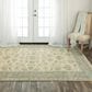 RIZZY Belmont 6" x 9" Ivory and Blue Area Rug, , large