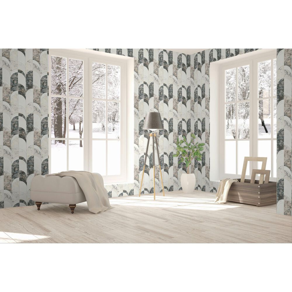 Dal-Tile Gamma Illusive 8&#39;&#39; X 19&#39;&#39; ARCHWAY Natural Stone Mosaic Sheet, , large